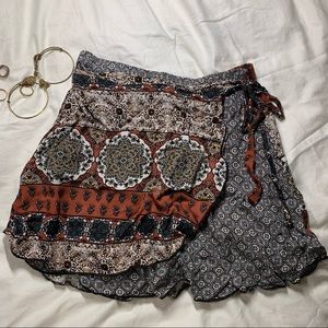 Boho Wrap Skirt